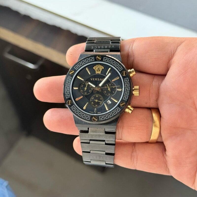Versace Greca black