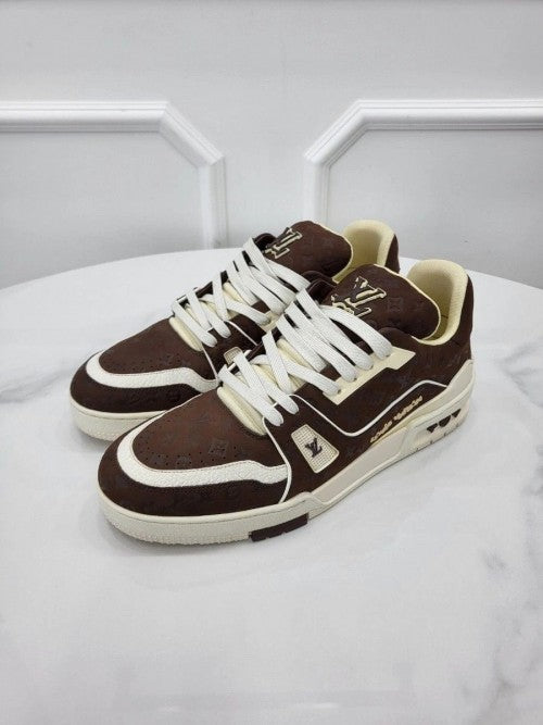 LV Trainer Sneaker - Mocha Brown