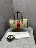 Gucci Ophidia GG Boston Supreme Canvas With Dust Bag 524532