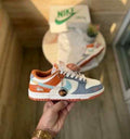 Nike SB Dunk Stussy Grey Orange 2025 798
