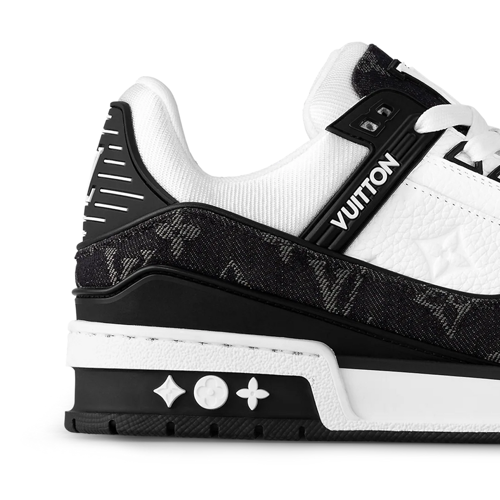 LV Trainer Sneaker - Black & White