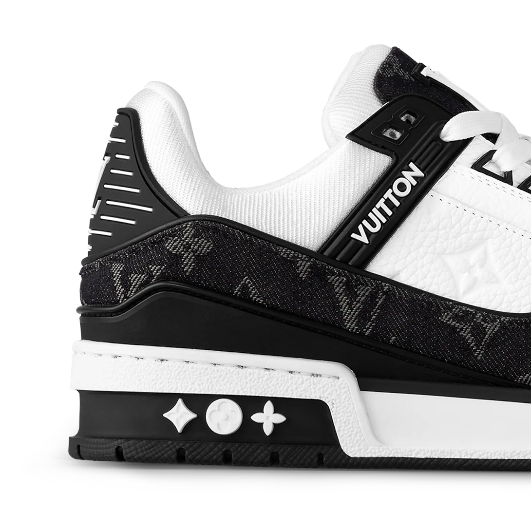 LV Trainer Sneaker - Black & White