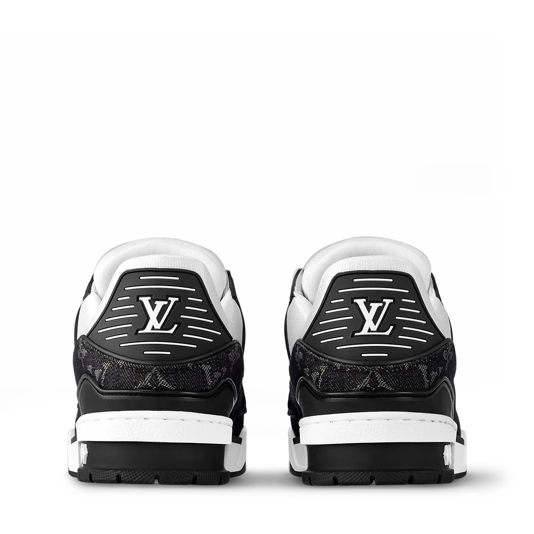LV Trainer Sneaker - Black & White
