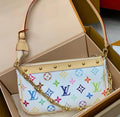 Louis vuitton murakami takashi pochette with folding box 5436