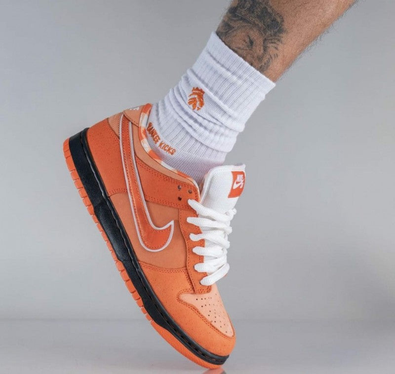 Nike SB Dunk Low Orange Lobster With Band Fix