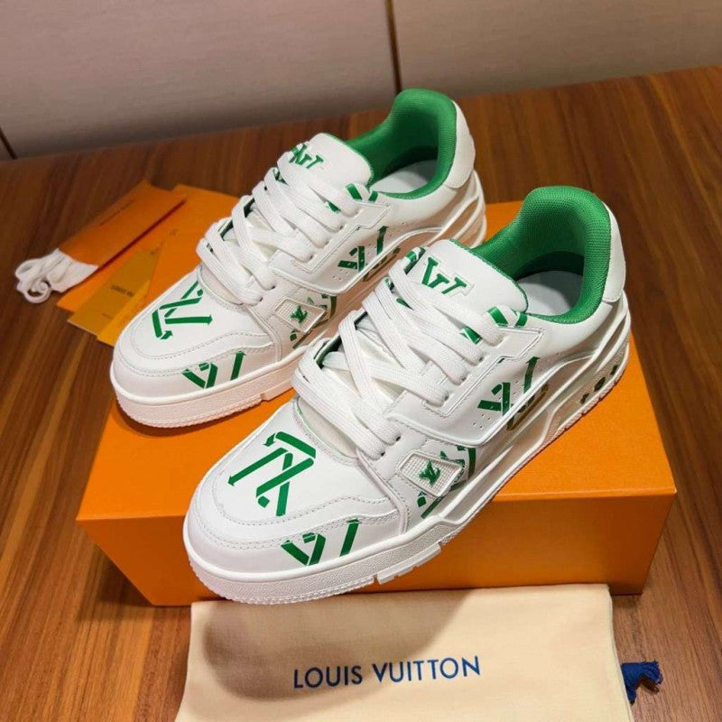 Louis Vuitton LV Trainer  Green Print