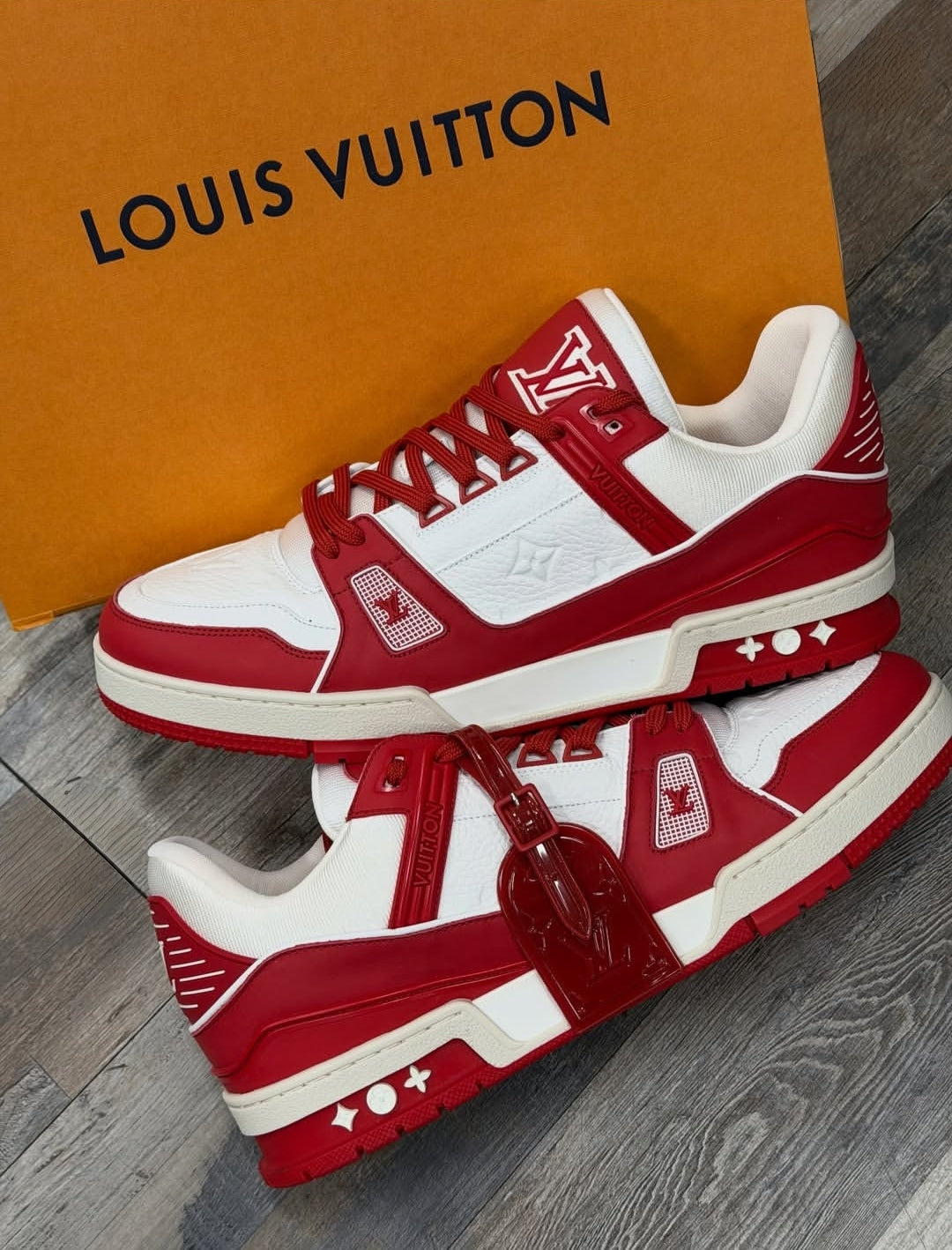 Louis Vuitton Trainer Red
