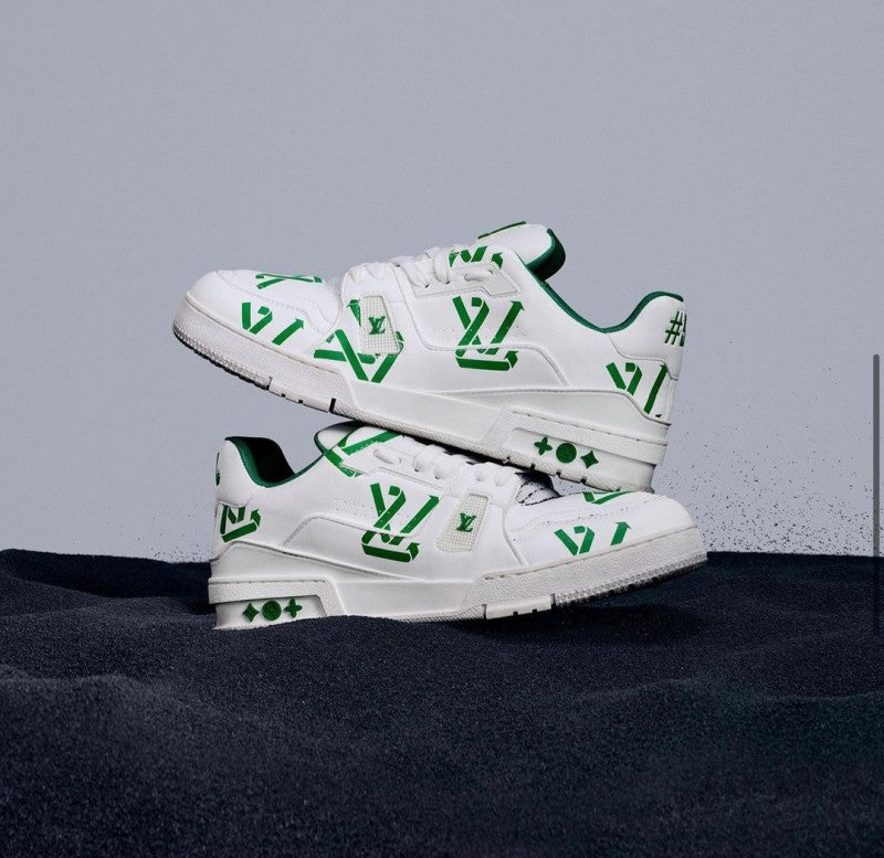 Louis Vuitton LV Trainer  Green Print