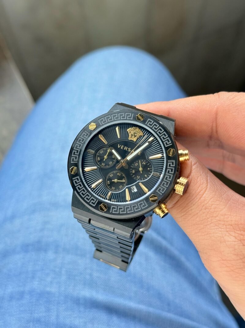 Versace Greca black