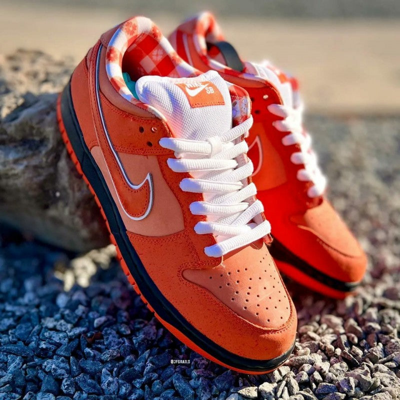 Nike SB Dunk Low Orange Lobster With Band Fix