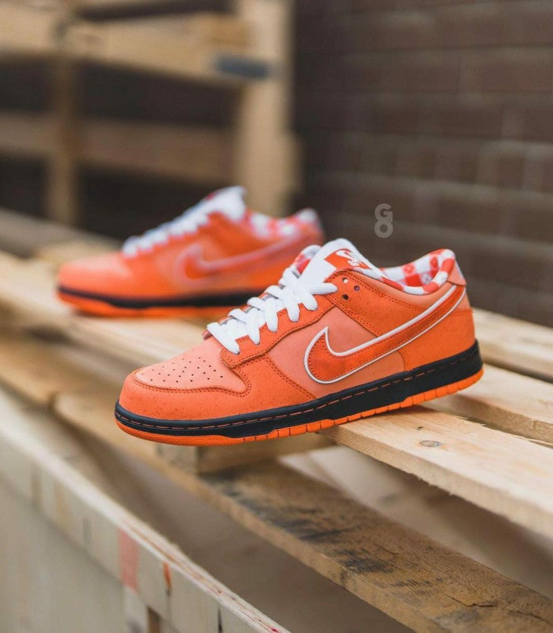 Nike SB Dunk Low Orange Lobster With Band Fix