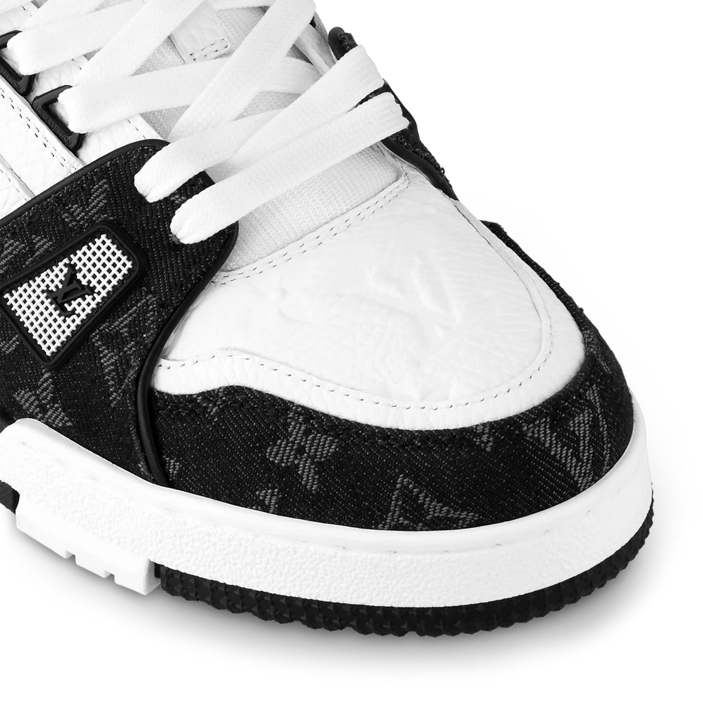 LV Trainer Sneaker - Black & White