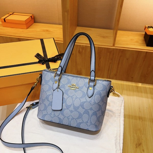 COAC H handbag with crossbody belt with folding box 184