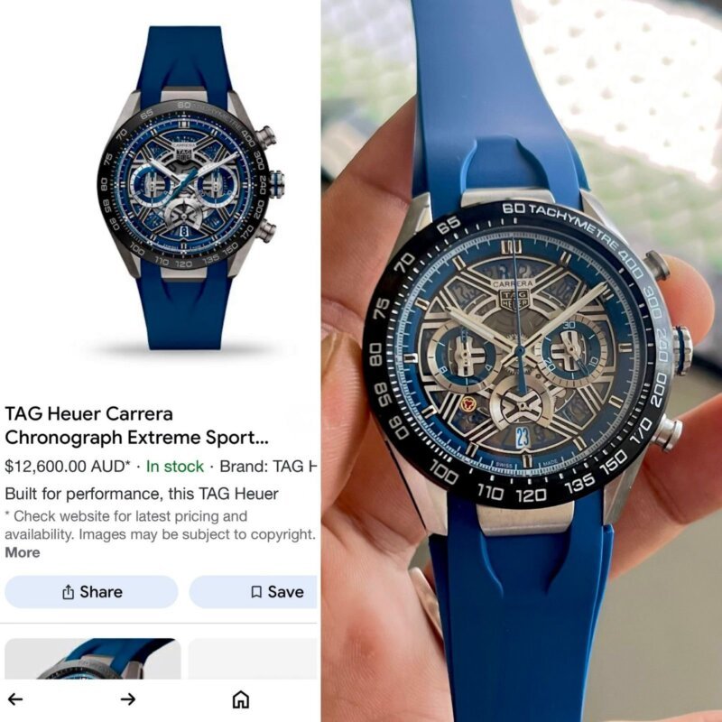 TAG HEUER CARRERA CHRONOGRAPH  Grade