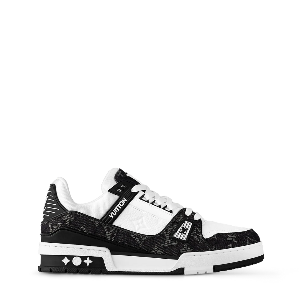 LV Trainer Sneaker - Black & White