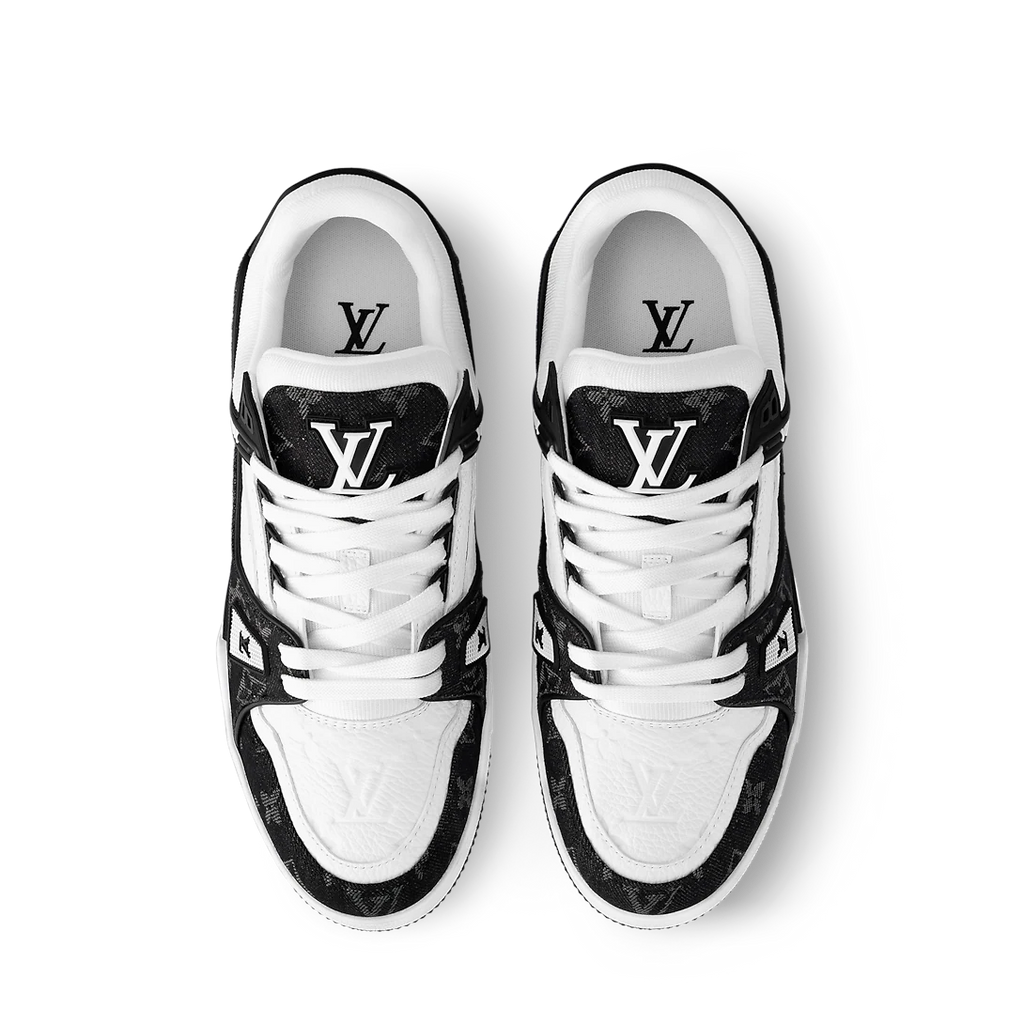 LV Trainer Sneaker - Black & White
