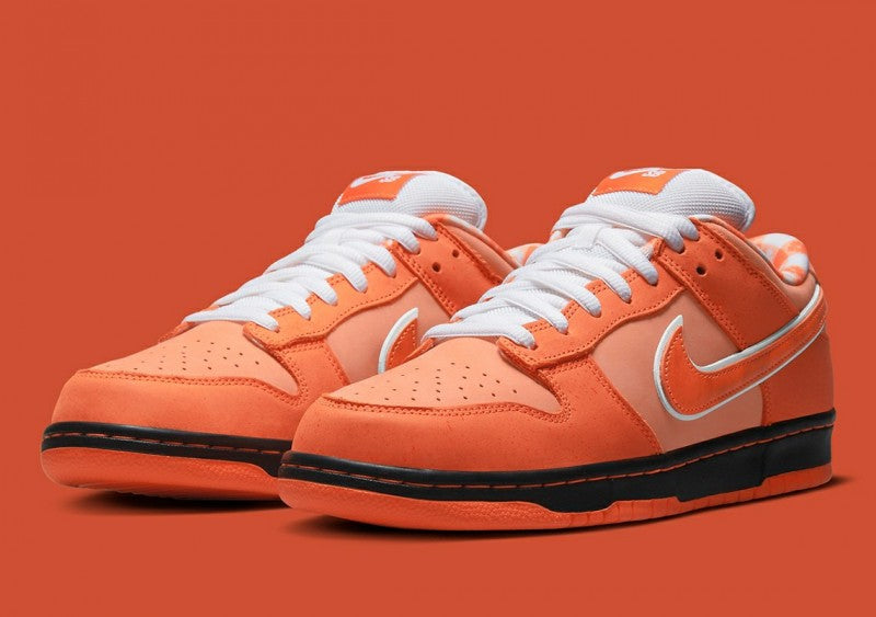 Nike SB Dunk Low Orange Lobster With Band Fix