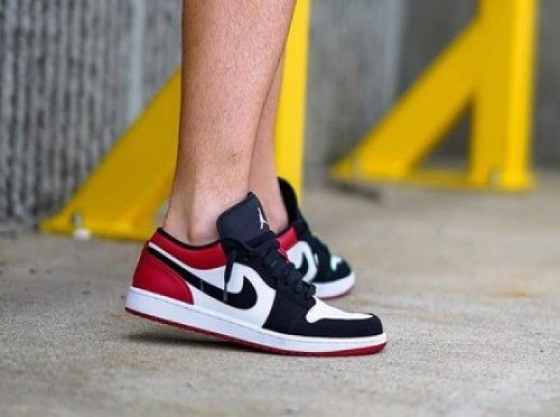 Air Jordan 1 Low Black Toe Semi