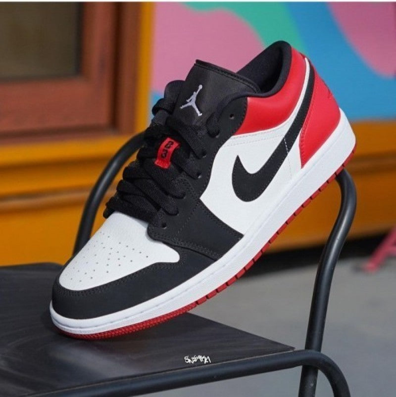 Air Jordan 1 Low Black Toe Semi