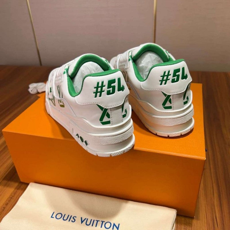 Louis Vuitton LV Trainer  Green Print