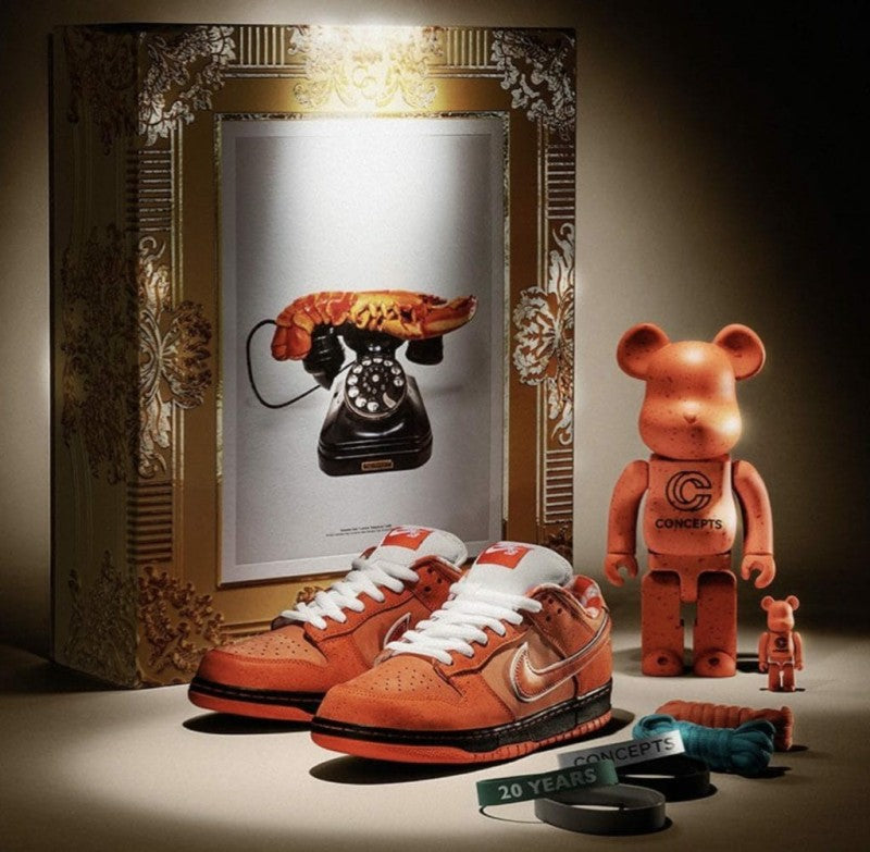 Nike SB Dunk Low Orange Lobster With Band Fix