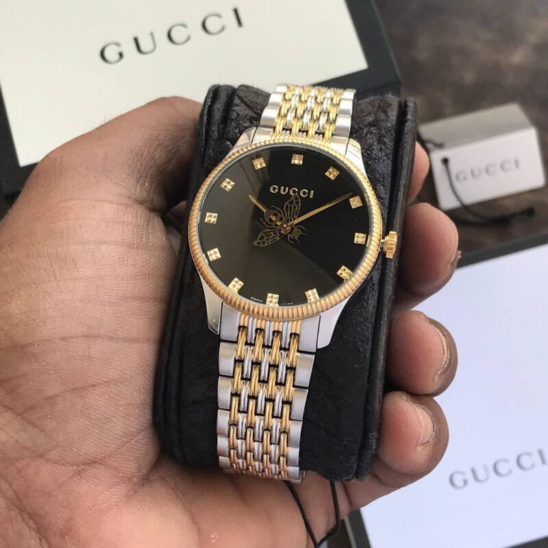 ⁠Gucci G-Timeless Slim Bee