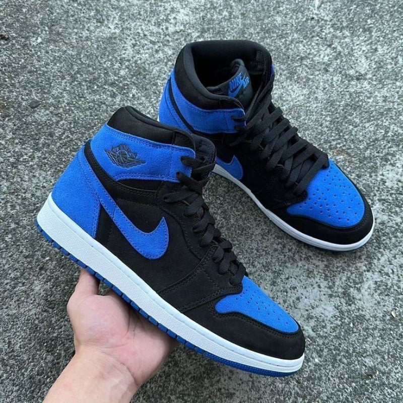Nik e Air Jordan Retro 1 Royal Reimagined Semi